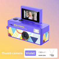 Flip Screen Mini Camera, studio shot