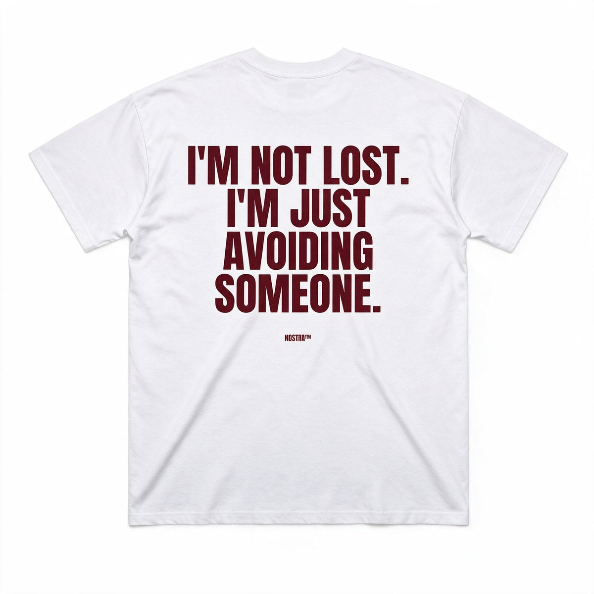 I'm Not Lost. I'm Just Avoiding Someone.
