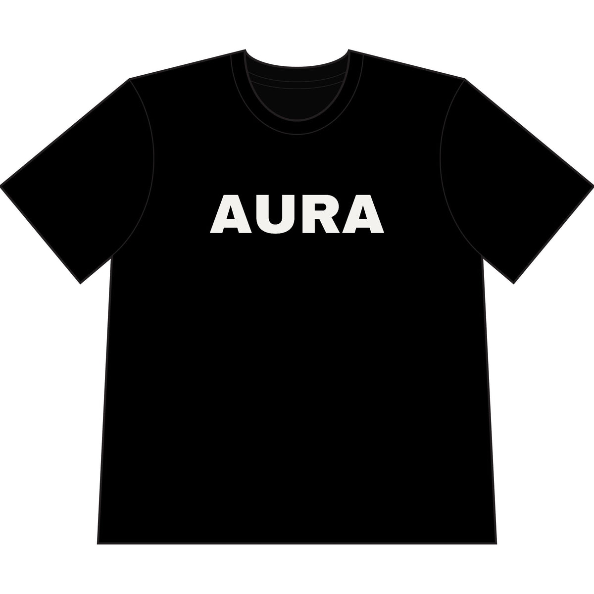 “Aura” Cropped Tee (Men) — Wide