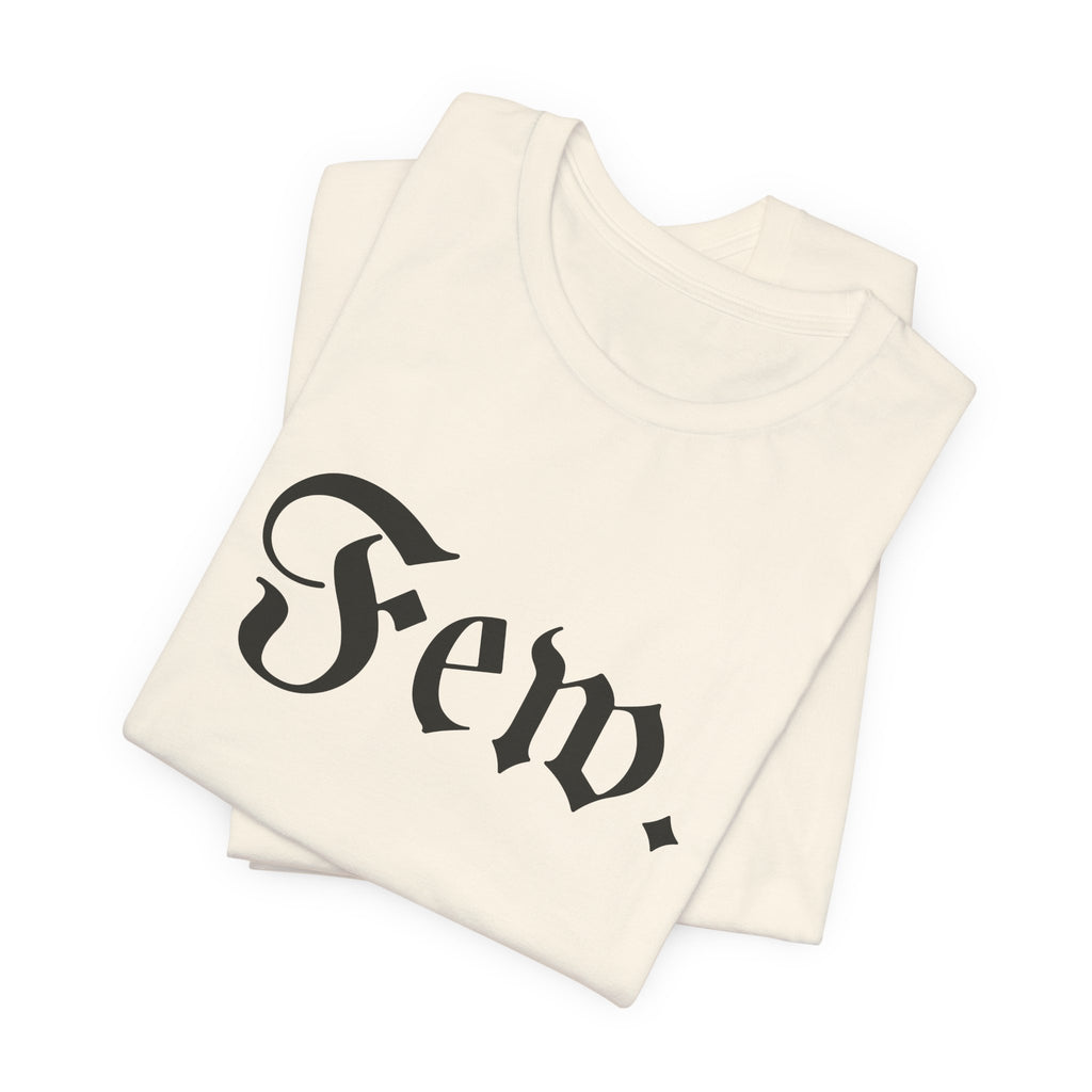 “Few.” Regular Tee — Gothic