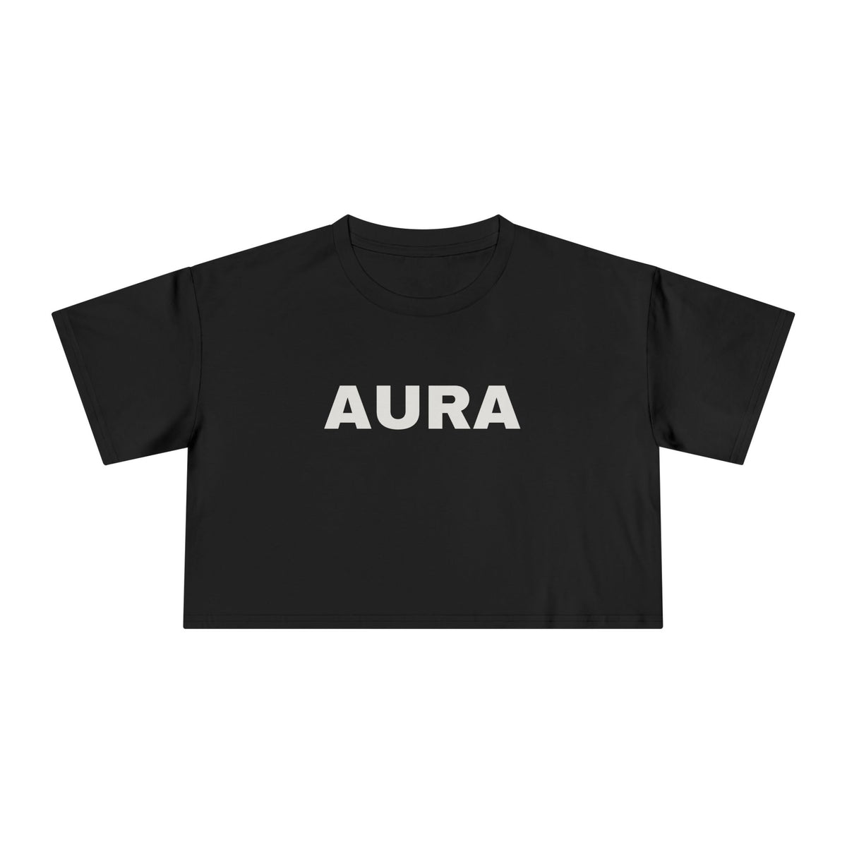 “Aura” Cropped Tee (Women) — Wide