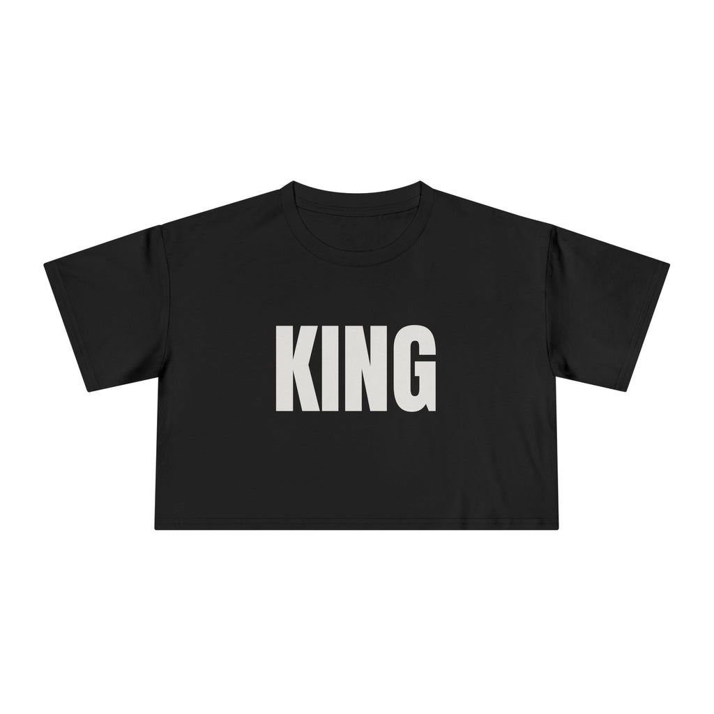 “King” Cropped Tee (Women)