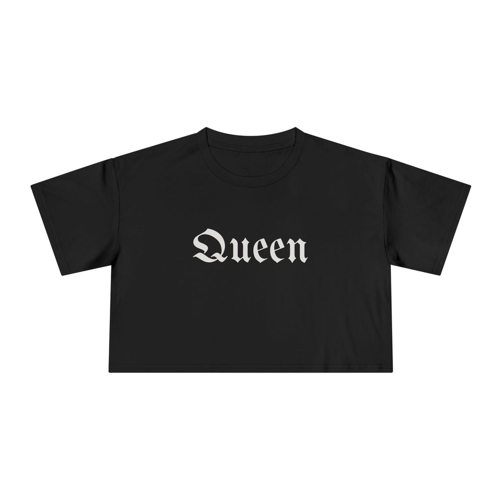“Queen” Cropped Tee (Women)