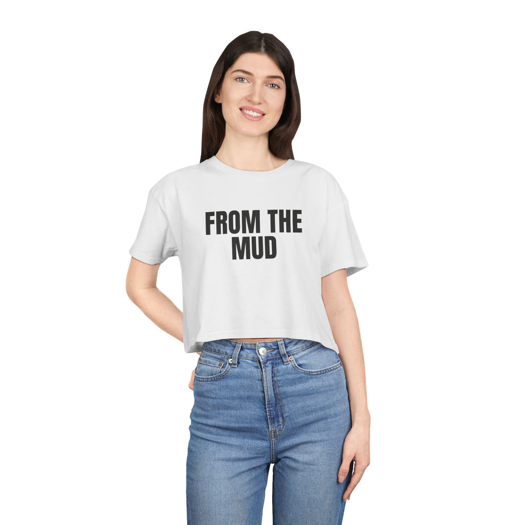 “From the mud” Cropped Tee (Women)