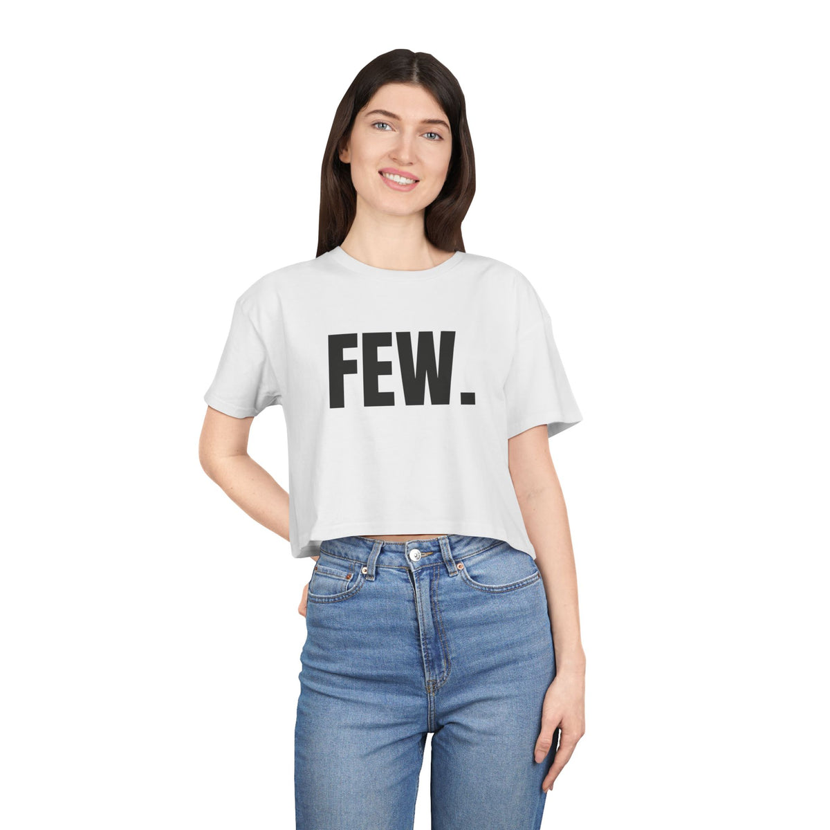 “Few.” Cropped Tee (Women)