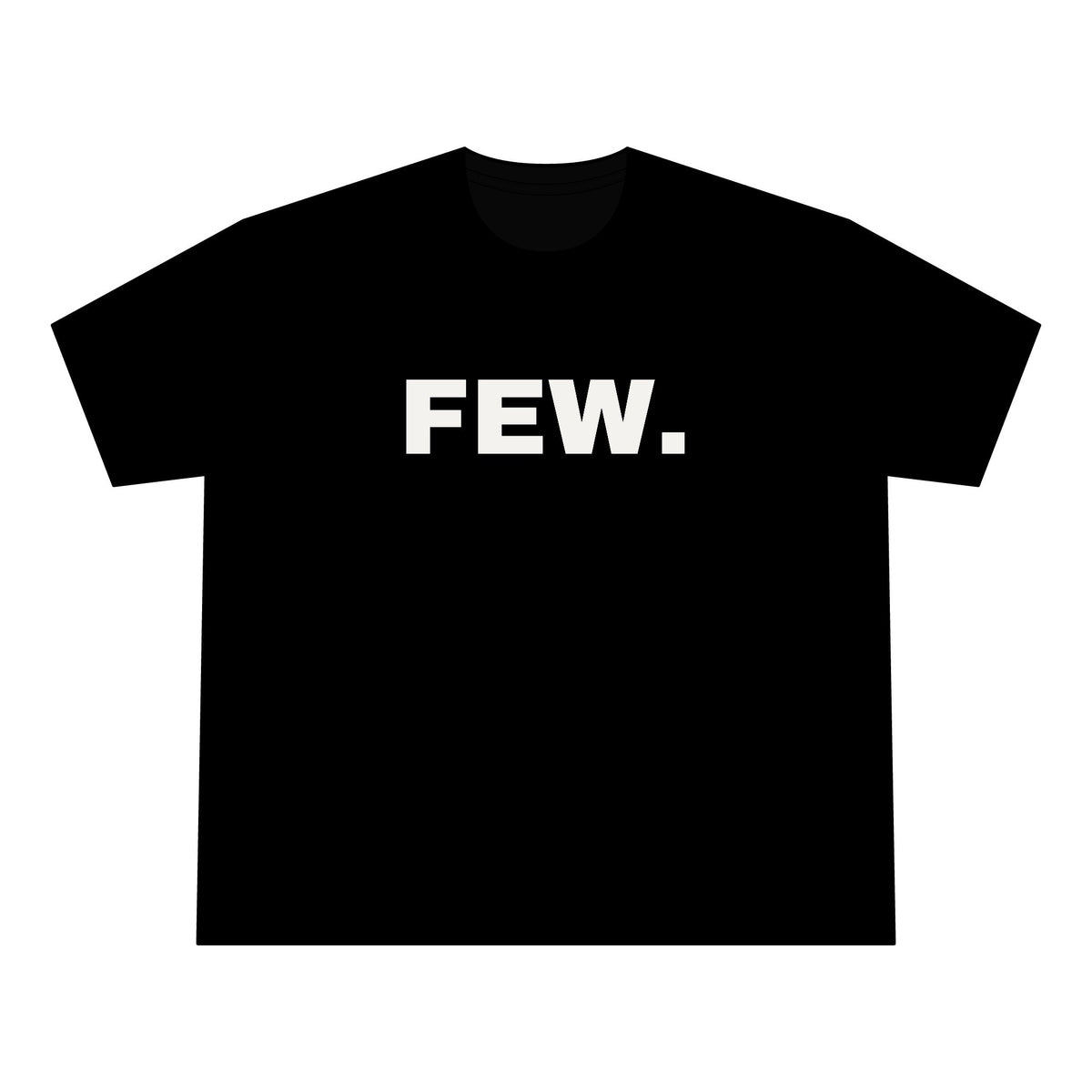 “Few.” Oversized Tee — Wide