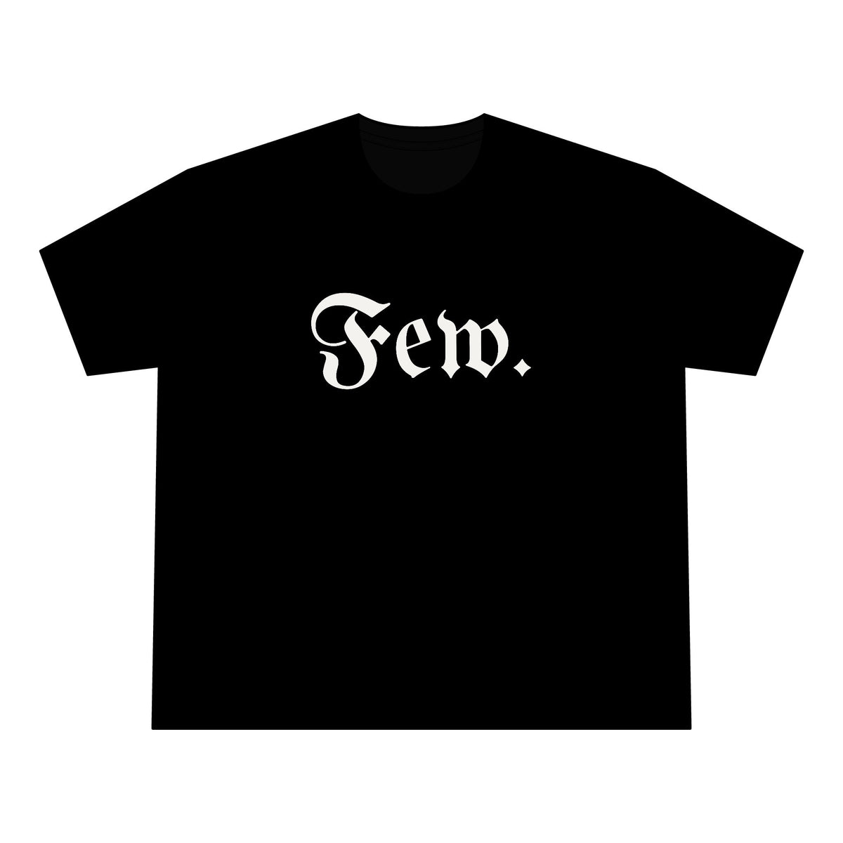 “Few.” Oversized Tee — Gothic