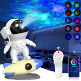 Astronaut projector with its remote and phone app control