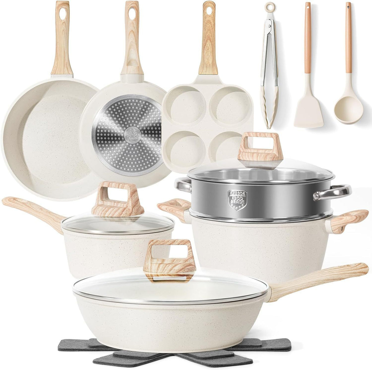 Best-selling Non-stick Mica Stone Cookware