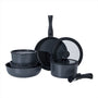 Detachable 15-piece set black