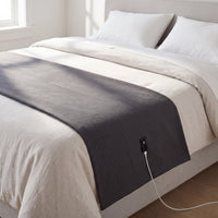 Grounding sheet on a made bed