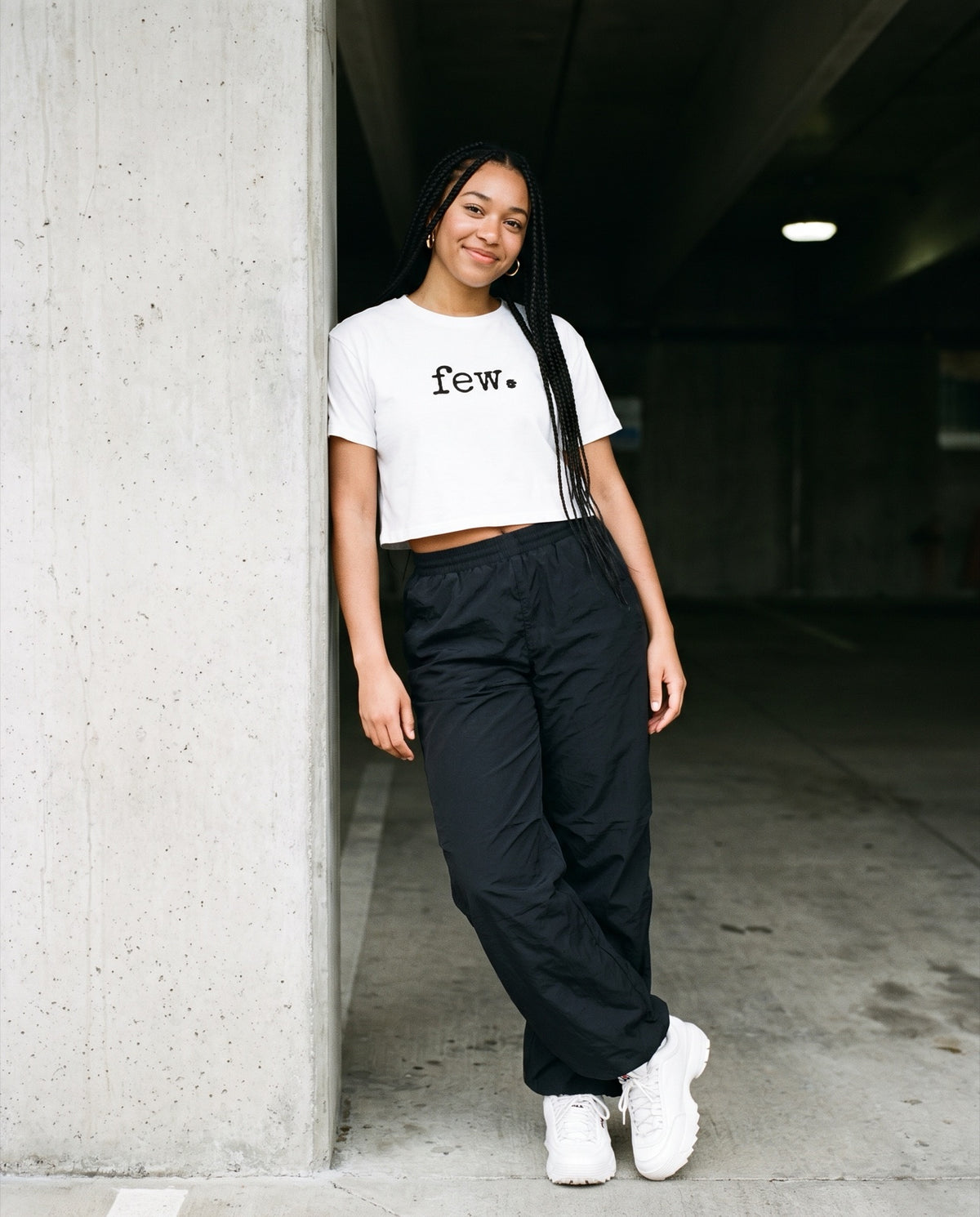 few-type crop-women worn