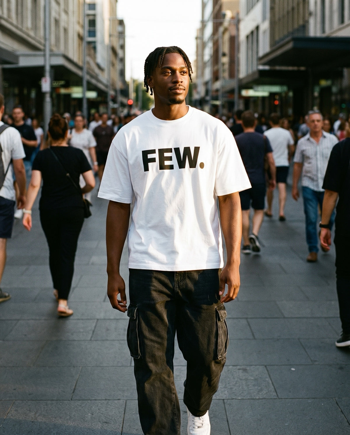 few-wide oversized worn